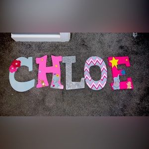 Chloe hand made children’s decorations